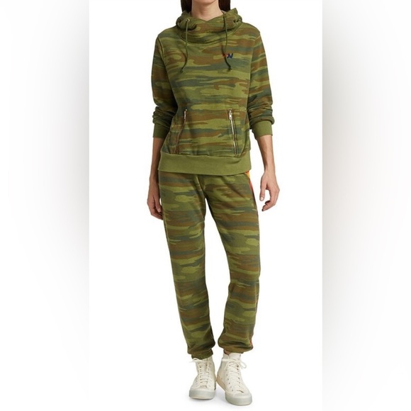 Aviator Nation Camo Ninja Pullover Hoodie - Picture 11 of 17